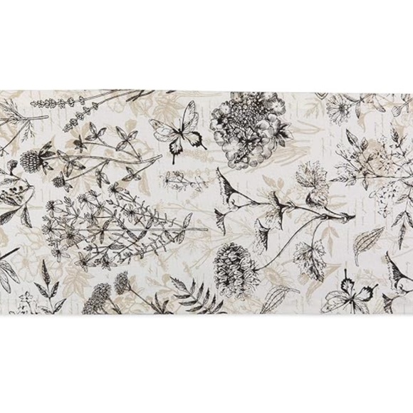 🌸3/$25 Botanical Table Runner | 14.75" x 64.25" - Picture 11 of 12